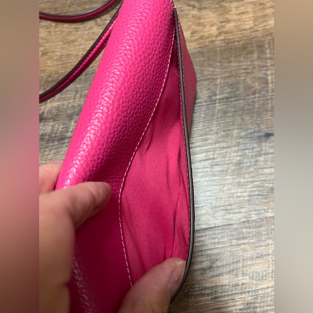 Coach Fold Over Crossbody Bag - Picture 8 of 12